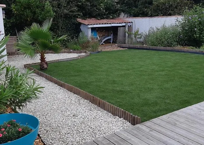 בית נופש Maison Paisible Proche Plage, Moderne, Jardin Et Parking Prive - Fr-1-323-482 סן ז'אן דה מון