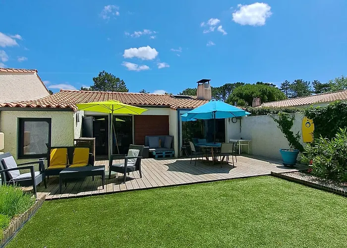 בית נופש Maison Paisible Proche Plage, Moderne, Jardin Et Parking Prive - Fr-1-323-482 *